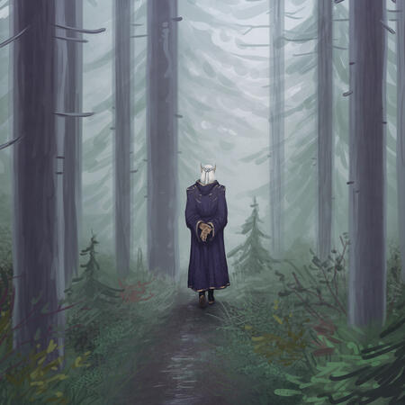 Landscape speedpaint, painted